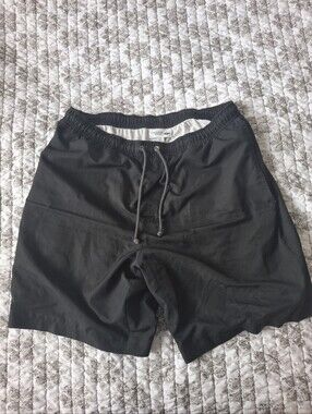 Lacoste Black Men's Drawstring Athletic Shorts